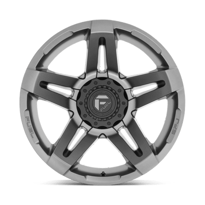 20x9 Fuel Off-Road D764 SFJ Matte Gunmetal Wheel 5x5.5/5x150 (1mm)