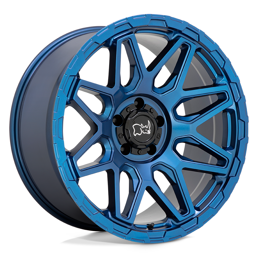 20x9.5 Black Rhino Shockwave Gloss Midnight Blue Wheel 5x150 (12mm)