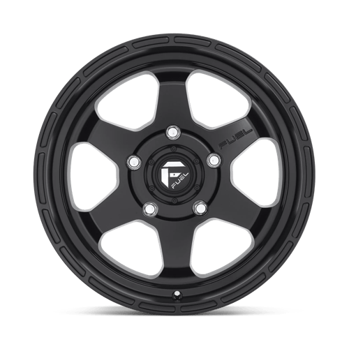 18x9 Fuel Off-Road D664 Shok Matte Black Wheel 6x4.5 (1mm)