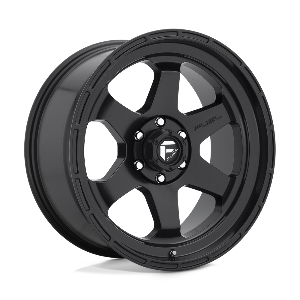 20x9 Fuel D664 SHOK MATTE BLACK Wheel 6x5.5 (1mm)