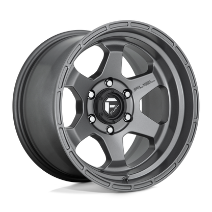 17x10 Fuel Off-Road D665 Shok Matte Anthracite Wheel 6x5.5 (-18mm)