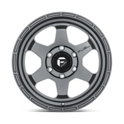 17x10 Fuel Off-Road D665 Shok Matte Anthracite Wheel 6x5.5 (-18mm)