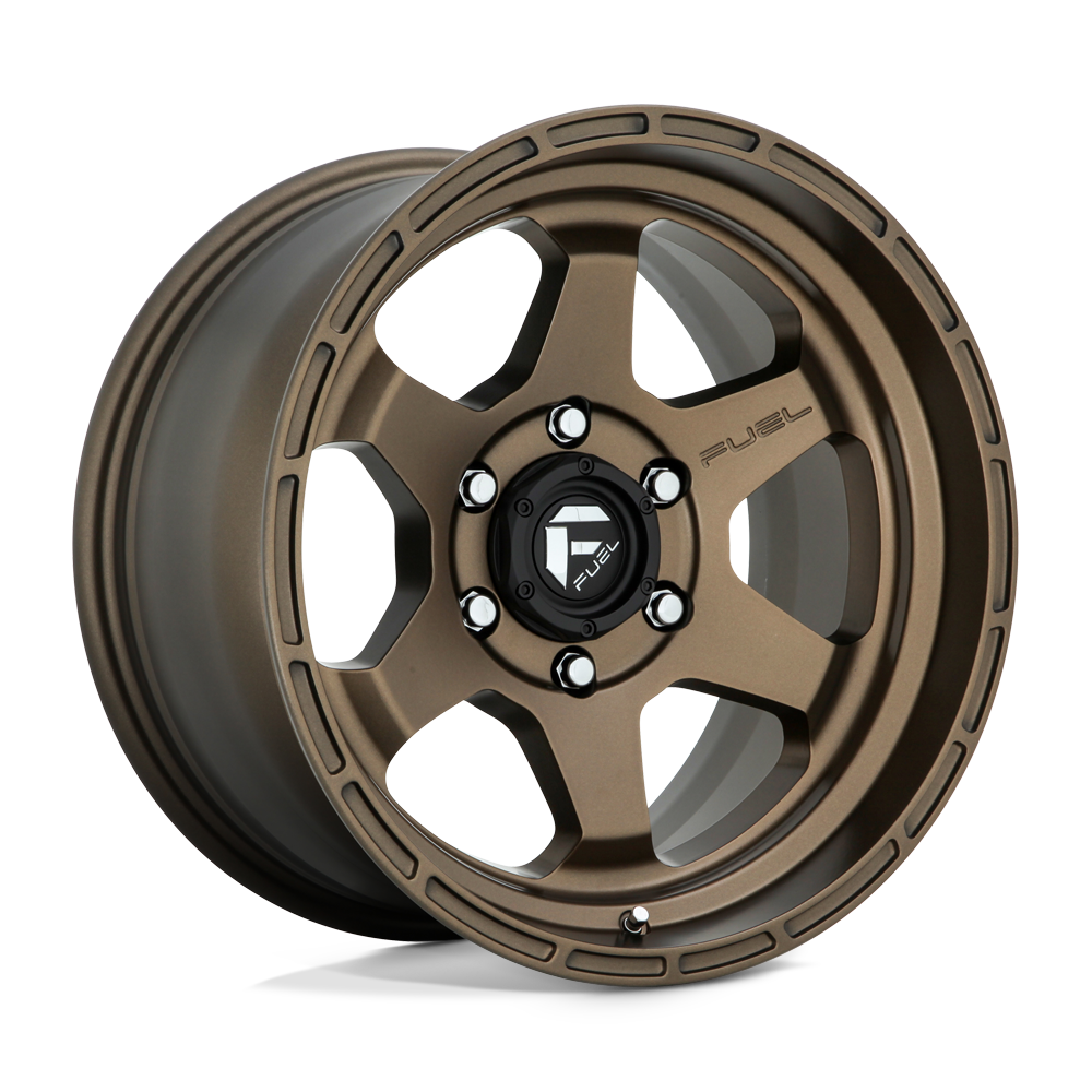 17x9 Fuel D666 SHOK MATTE BRONZE Wheel 6x5.5 (-12mm)