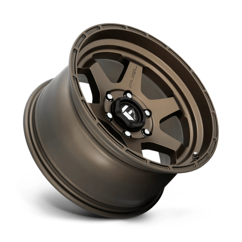 18x9 Fuel Off-Road D666 Shok Matte Bronze Wheel 6x4.5 (1mm)