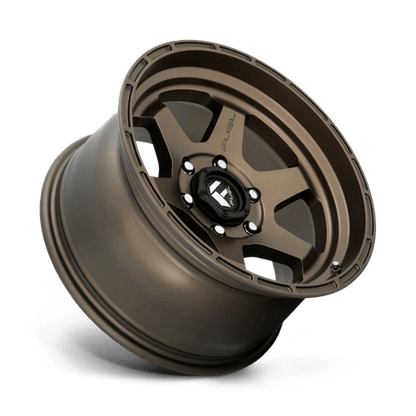 18x9 Fuel Off-Road D666 Shok Matte Bronze Wheel 6x4.5 (1mm)