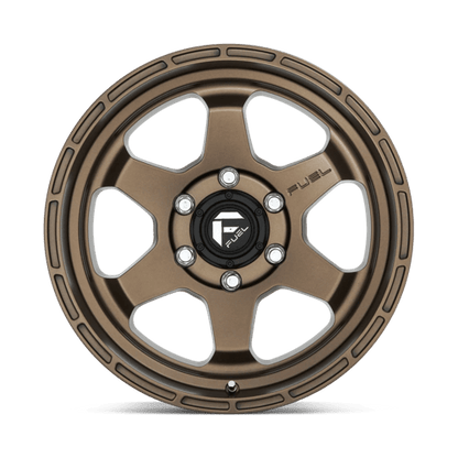 17x9 Fuel Off-Road D666 Shok Matte Bronze Wheel 6x5.5 (1mm)