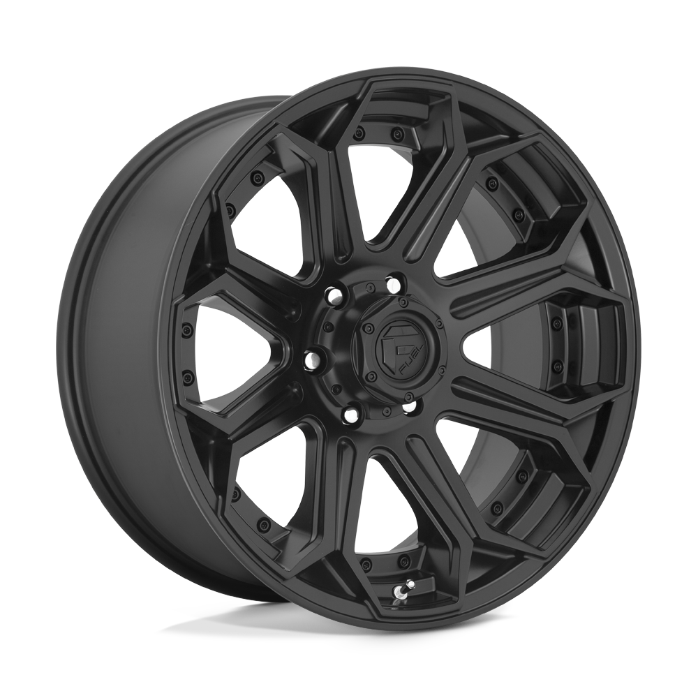 20x9 Fuel D706 SIEGE MATTE BLACK Wheel 6x135 (1mm)