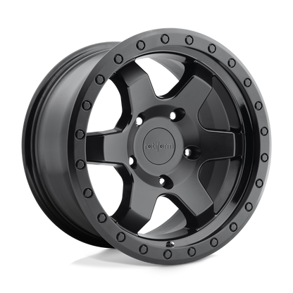 20x9 Rotiform R151 SIX-OR Matte Black Wheel 5x4.75 (35mm)