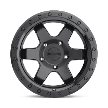 20x9 Rotiform R151 SIX-OR Matte Black Wheel 5x4.75 (35mm)
