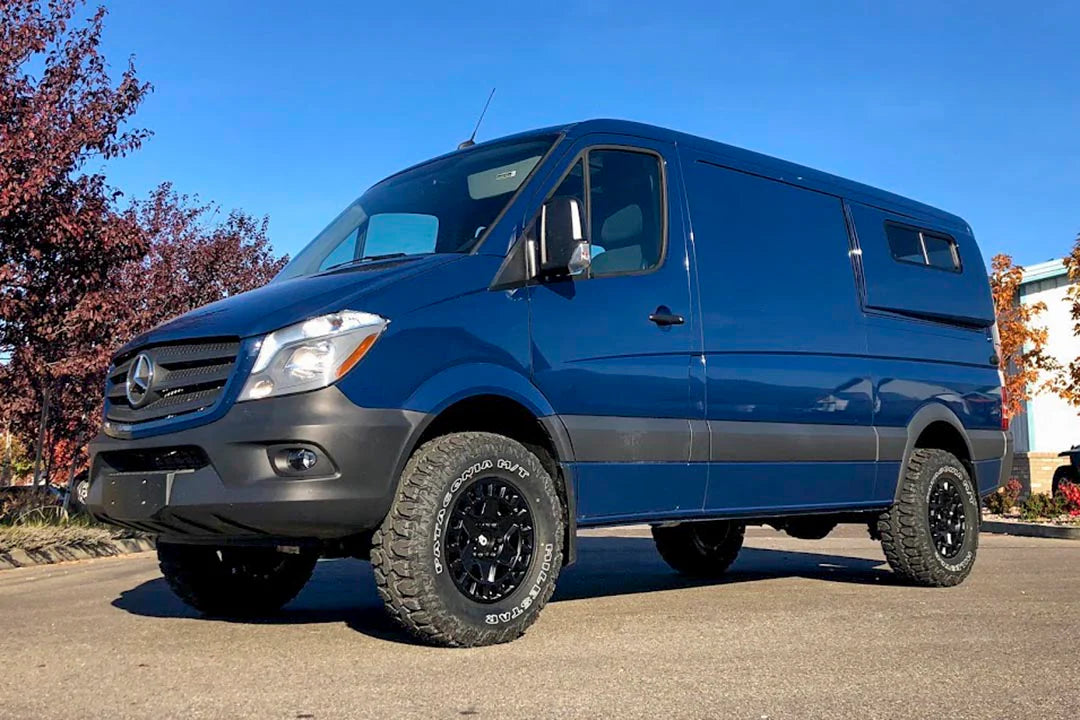 STAGE 5 - SPRINTER 2500 2WD, 07-18 - 2 INCH LIFT - 3.3 STRUTS AND SHOCKS, LIGHT/MID TUNE