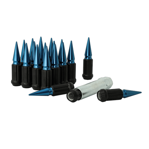 5 LUG 12-1.50 SHORT SPIKE KIT BLUE