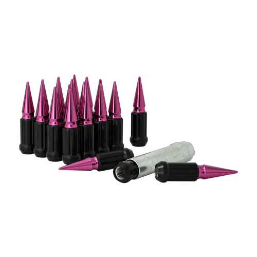 5 LUG 12-1.50 SHORT SPIKE KIT PINK
