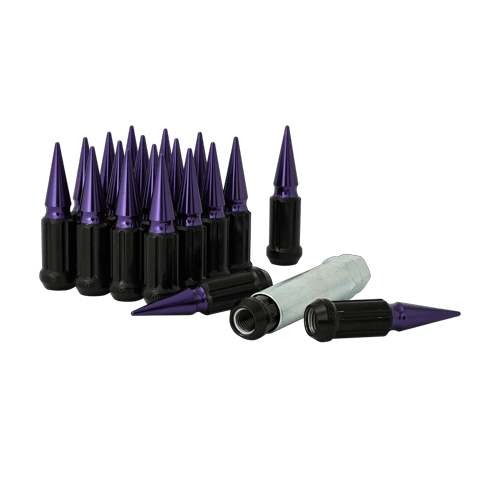 5 LUG 12-1.50 SHORT SPIKE KIT PURPLE