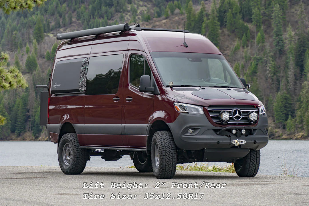 STAGE 5 - SPRINTER 2500 AWD, 23-UP - 2 INCH LIFT - FALCON 2.1 SHOCKS, HEAVY TUNE