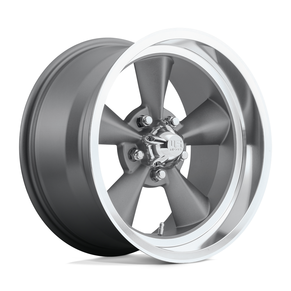 17x8 US Mags U102 STANDARD MATTE GUN METAL Wheel 5x4.5 (1mm)