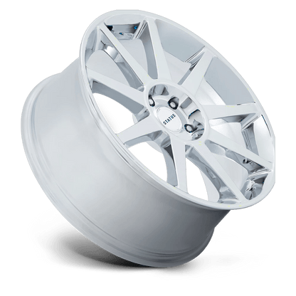 22x9.5 Status Mammoth Chrome Wheel 5x5 (30mm)