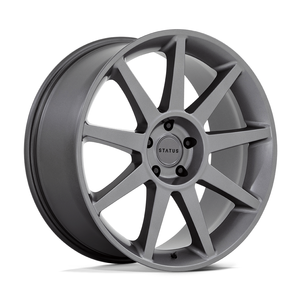 22x9.5 Status Mammoth Matte Anthracite Wheel 5x4.5 (30mm)
