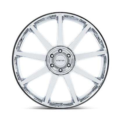26x10 Status Mammoth Chrome Wheel 6x5.5 (30mm)