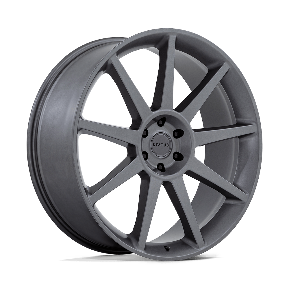 24x10 Status Mammoth Matte Anthracite Wheel 6x5.5 (30mm)