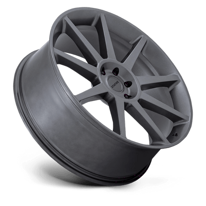 24x10 Status Mammoth Matte Anthracite Wheel 5x120 (35mm)