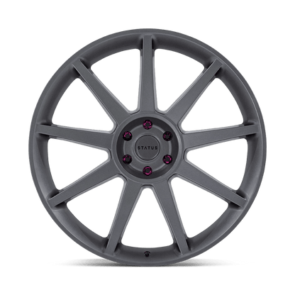 24x10 Status Mammoth Matte Anthracite Wheel 5x120 (35mm)