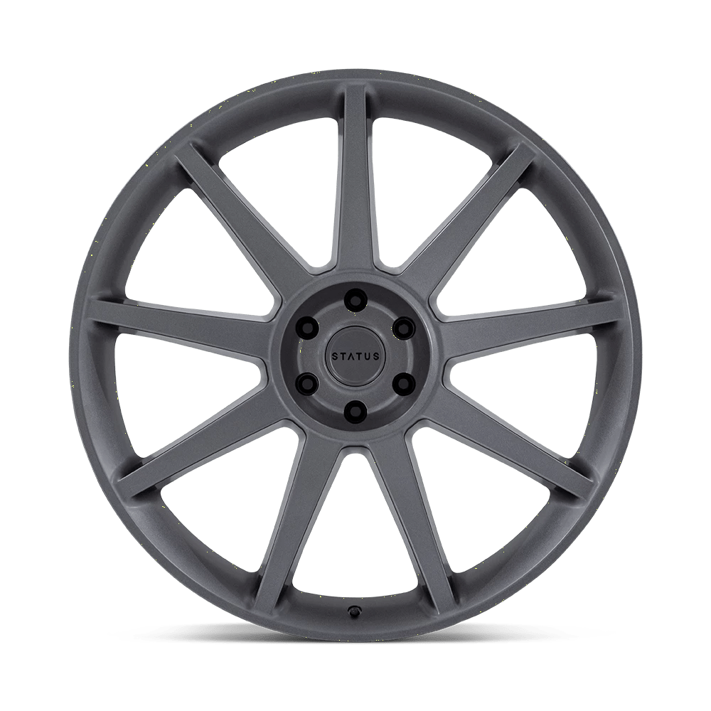 24x10 Status Mammoth Matte Anthracite Wheel 5x112 (20mm)