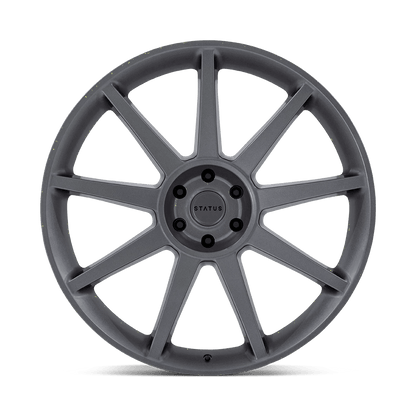 24x10 Status Mammoth Matte Anthracite Wheel 5x112 (20mm)