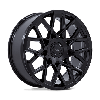 24x10 Status ST005 Matrix Matte Black Wheel 6x135/6x5.5 (30mm)