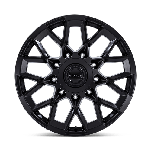 24x10 Status ST005 Matrix Matte Black Wheel 5x112/5x120 (20mm)