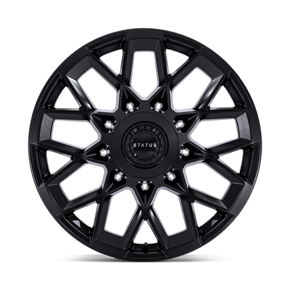 24x10 Status ST005 Matrix Matte Black Wheel 6x135/6x5.5 (30mm)