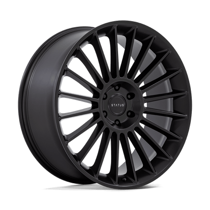 24x10 Status Venti Matte Black Wheel 5x120 (35mm)
