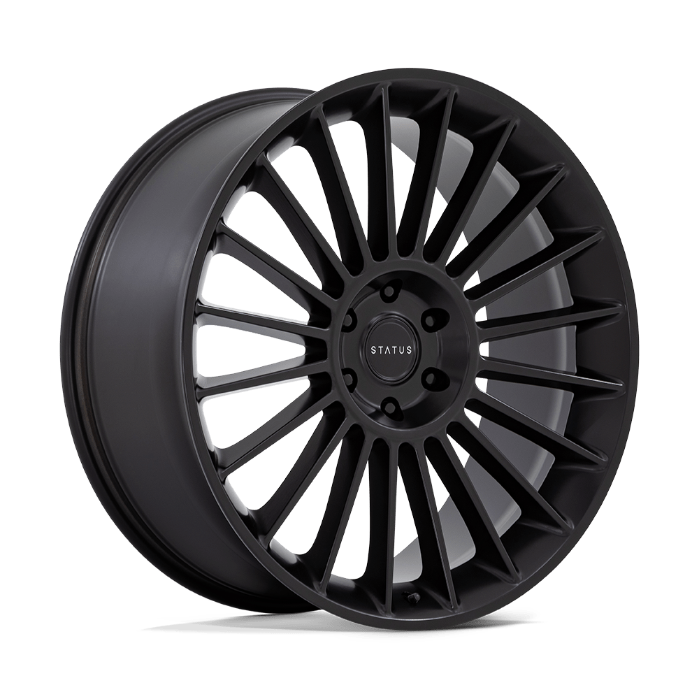 22x9.5 Status Venti Matte Black Wheel 6x135 (25mm)