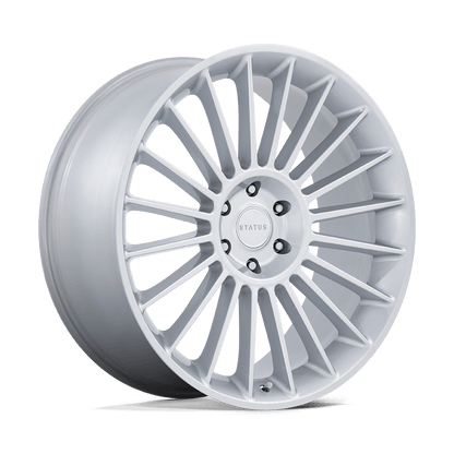 22x9.5 Status Venti Gloss Silver Wheel 6x5.5 (25mm)