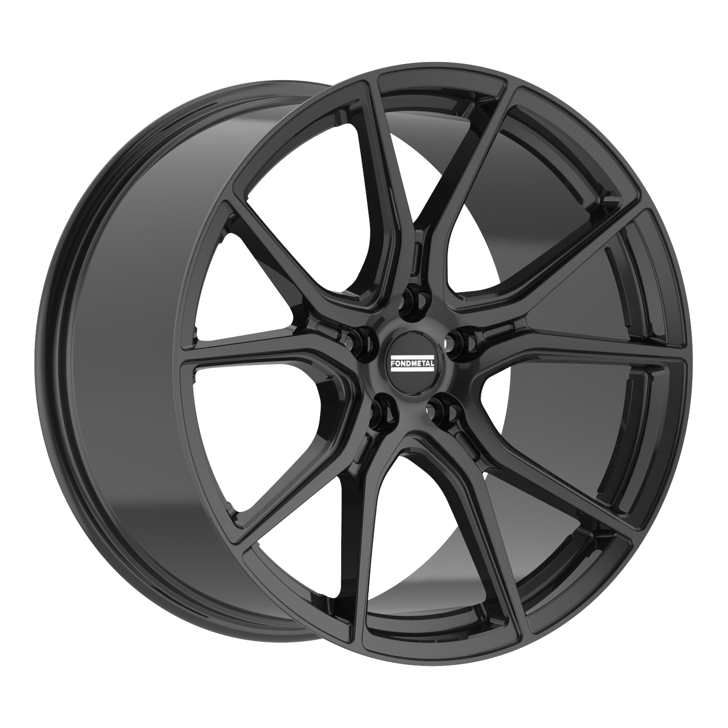 20x9 Fondmetal STC-45 Gloss Black Wheel 5x4.5 (38mm)