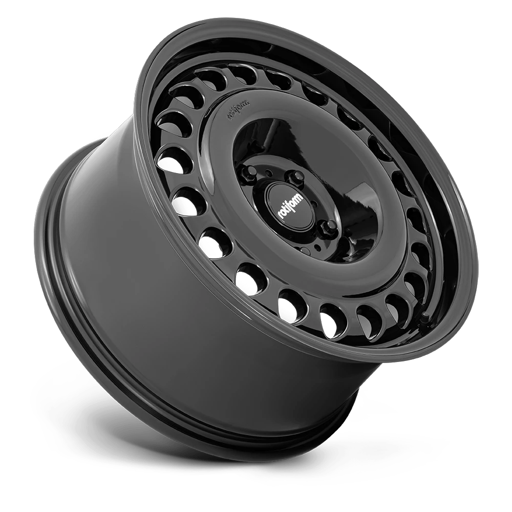 20x8.5 Rotiform R191 STL Gloss Black Wheel 5x120 (35mm)