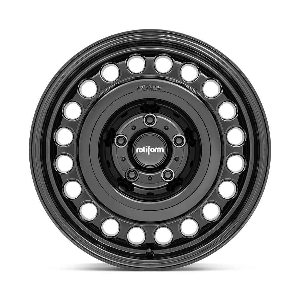 20x8.5 Rotiform R191 STL Gloss Black Wheel 5x120 (35mm)