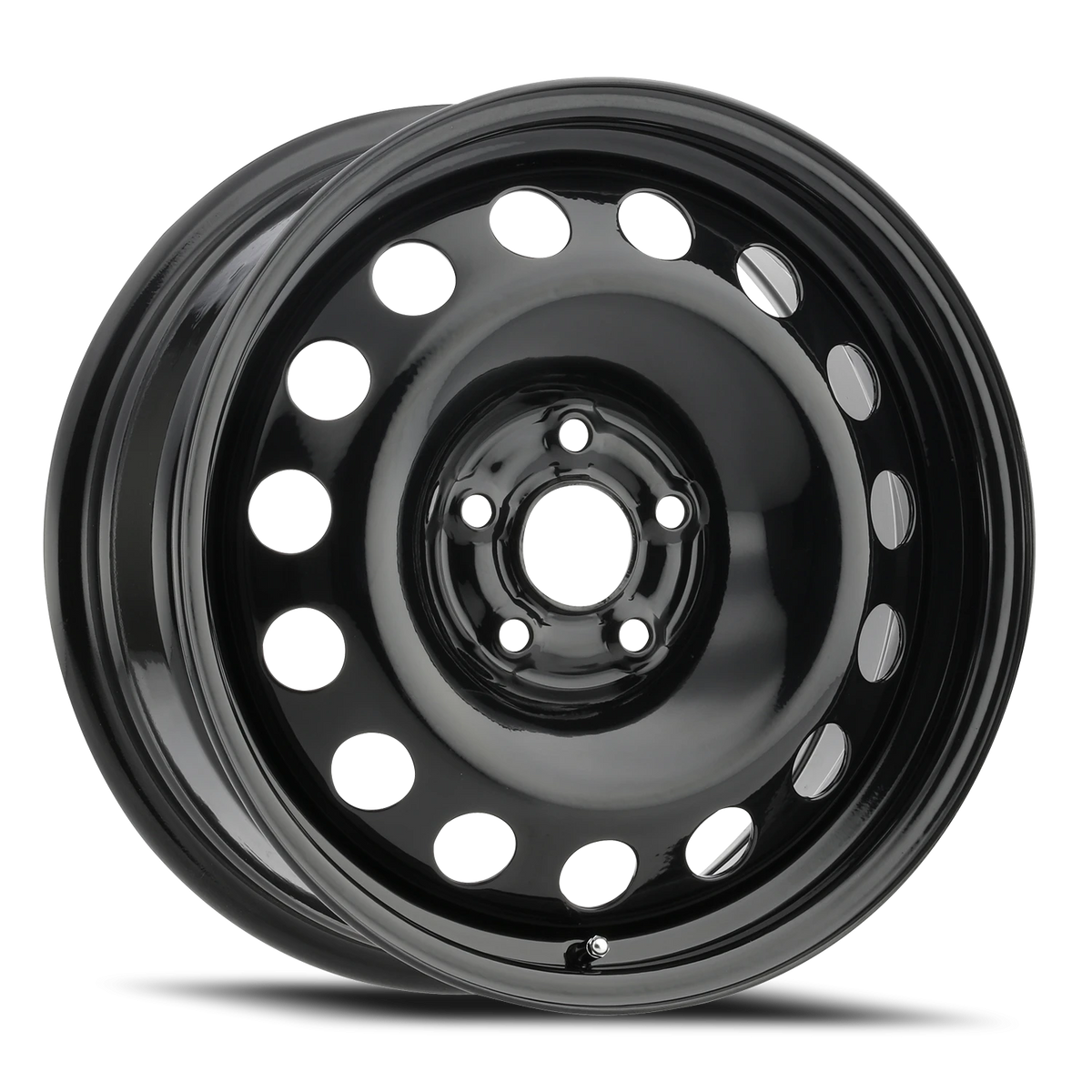 16x6.5 Vision SW60 Black Wheel 5x105 (39mm)