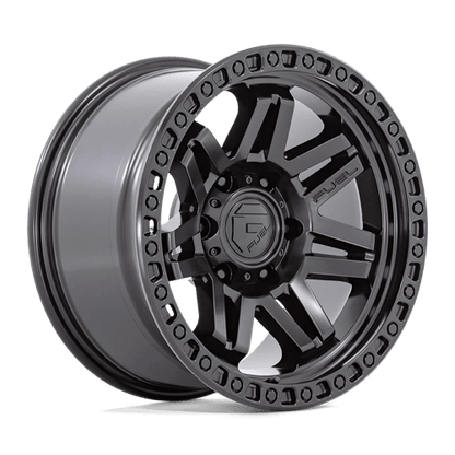 17x9 Fuel Off-Road D810 Syndicate Blackout Wheel 6x5.5 (-12mm)