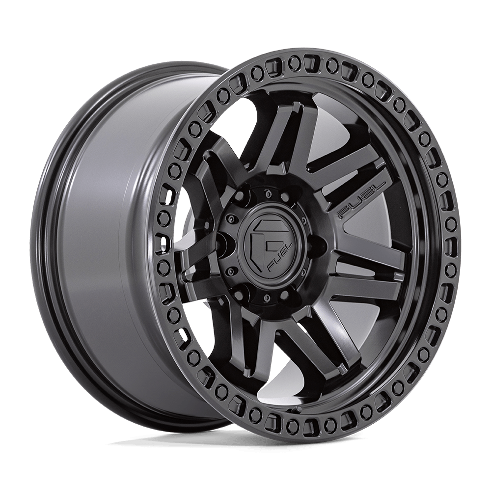 17x9 Fuel D810 Syndicate Blackout Wheel 5x5 (-12mm)
