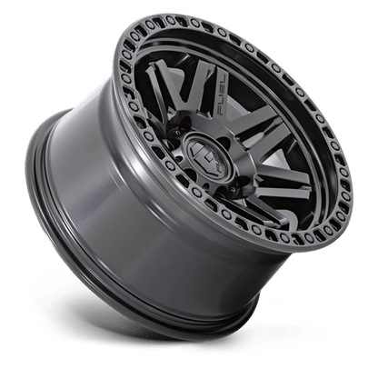 17x9 Fuel Off-Road D810 Syndicate Blackout Wheel 6x5.5 (1mm)