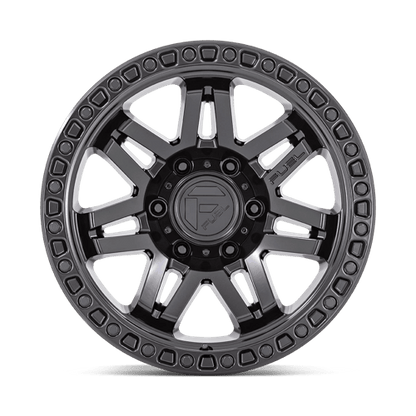 17x9 Fuel Off-Road D810 Syndicate Blackout Wheel 6x5.5 (-12mm)