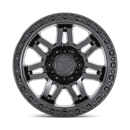17x9 Fuel Off-Road D810 Syndicate Blackout Wheel 6x5.5 (-12mm)