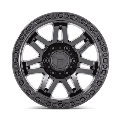 17x9 Fuel Off-Road D810 Syndicate Blackout Wheel 6x5.5 (1mm)