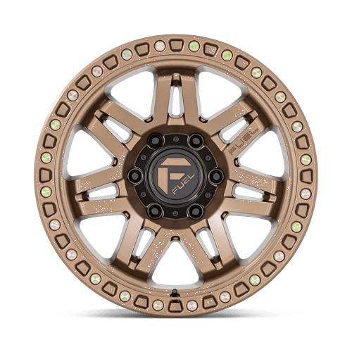 17x9 Fuel Off-Road D811 Syndicate Full Matte Bronze Wheel 6x5.5 (1mm)