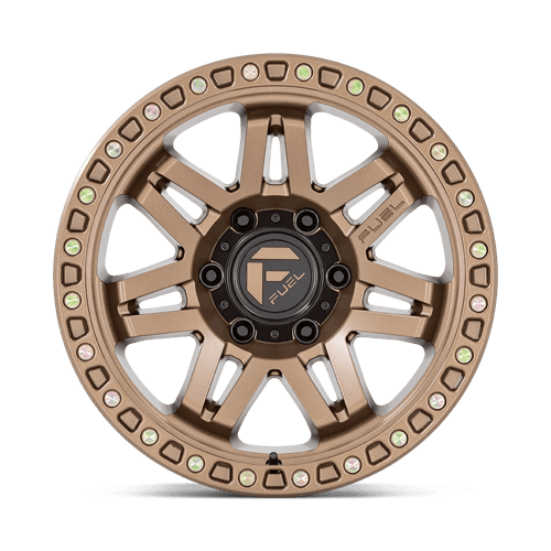 17x9 Fuel Off-Road D811 Syndicate Full Matte Bronze Wheel 6x5.5 (-12mm)