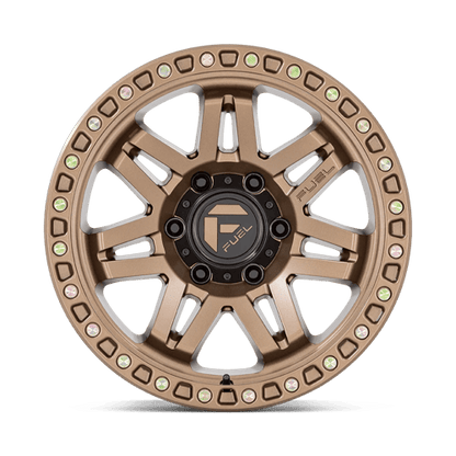 17x9 Fuel Off-Road D811 Syndicate Full Matte Bronze Wheel 6x5.5 (-12mm)