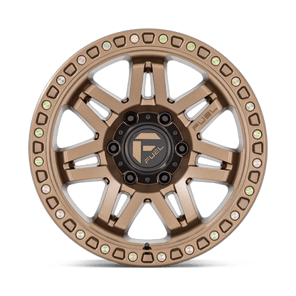 17x9 Fuel Off-Road D811 Syndicate Full Matte Bronze Wheel 6x5.5 (-12mm)