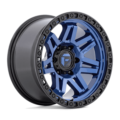 17x9 Fuel Off-Road D813 Syndicate Dark Blue With Black Ring Wheel 6x5.5 (1mm)