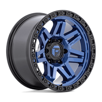 17x9 Fuel Off-Road D813 Syndicate Dark Blue With Black Ring Wheel 6x5.5 (1mm)