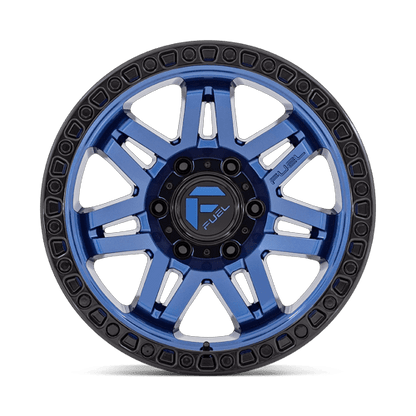17x9 Fuel Off-Road D813 Syndicate Dark Blue With Black Ring Wheel 6x5.5 (1mm)